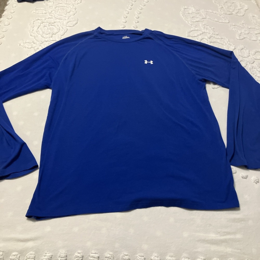Under Armour Long Sleeved Royal Blue Short XXL